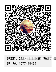 21北化工工业设计考研学习群群二维码.png